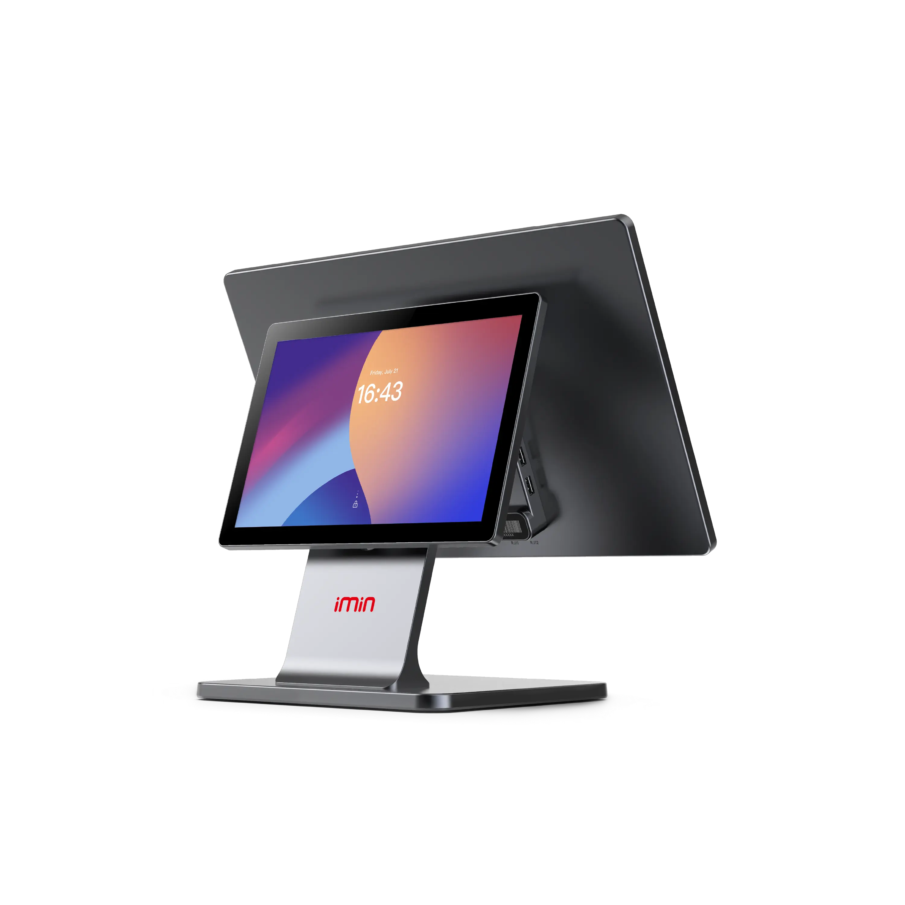 Terminal POS 3D DynoPOS berskrin sentuh dengan printer resit
